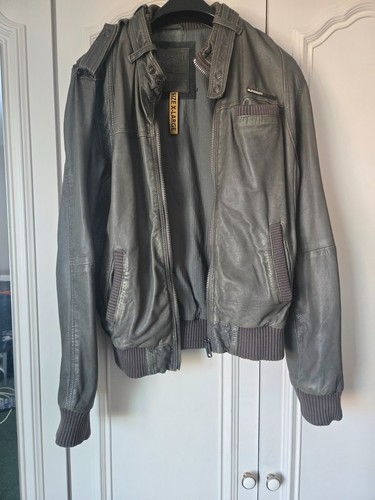 Men superdry green - men's, leather