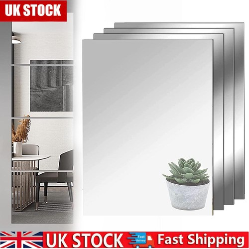Pack acrylic square - 4, mirror