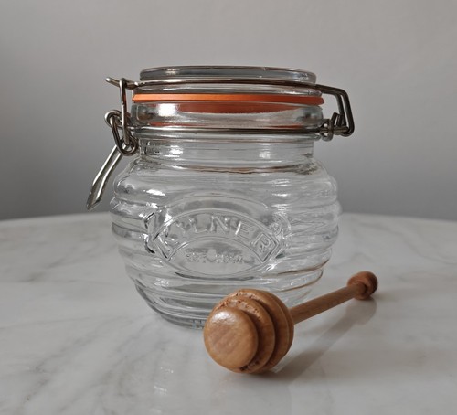 Kilner glass honey pot - kilner,