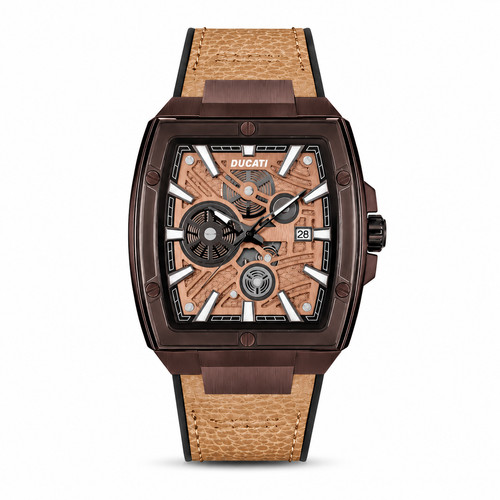 Ducati men skeleton brown - ducati, men's