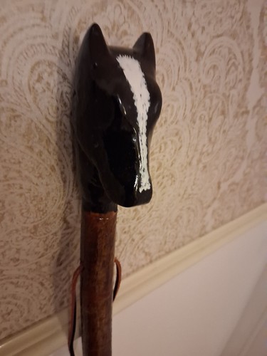 Wooden walking stick - walking, stick/hiking