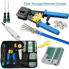 Rj45 ethernet cable crimping - ethernet,