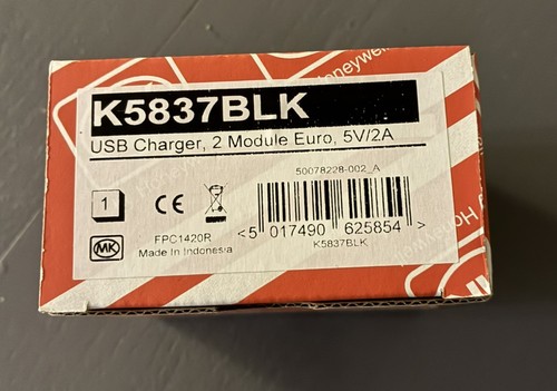 K5837blk usb charger module - charger,