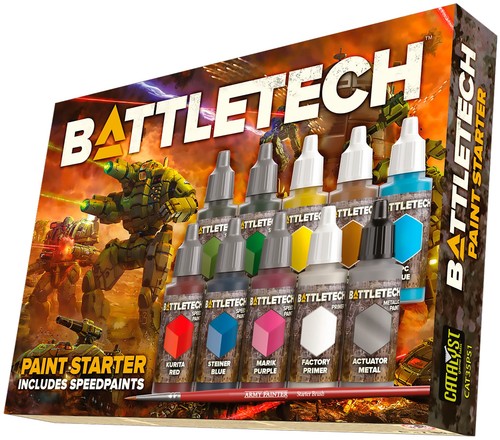 Battletech paint starter set - paint,