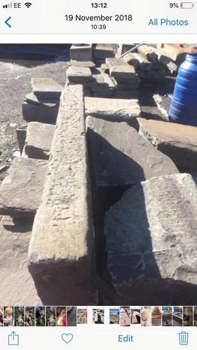 Reclaimed pennat curb - pennat, and