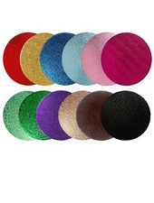 Cake Boards Base DRUM 12MM thick Strong Finish round square ALL COLOURS SIZES