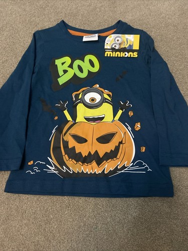 Minions halloween top - minions,