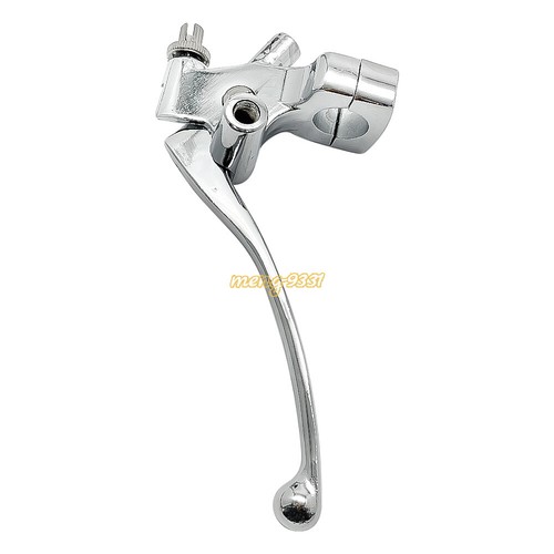 Left chrome clutch lever - clutch,
