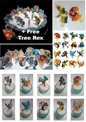 Skylanders edible fairy cup - skylanders,