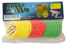 New 20 Soft Foam Discs refill Space Blaster shooter gun disks re-load pack