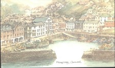 MEVAGISSEY By David Skipp, Cornwall, Art - Vintage POSTCARD