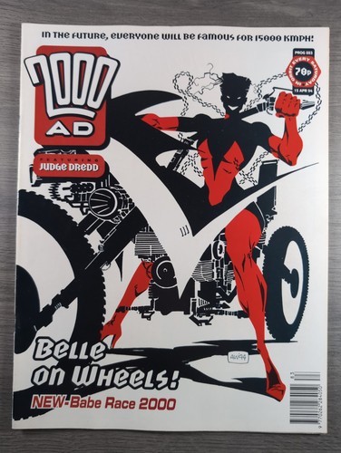 2000ad prog 883 - prog, featuring
