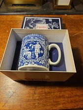 Spode Blue Room Greek Pattern 0.25ltr Mug Ceramic