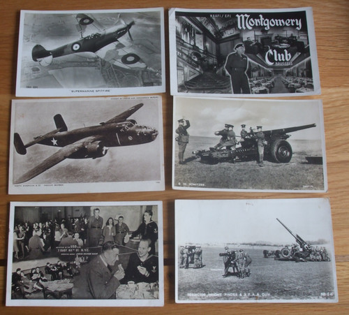 Lot ww2 postcards rps - ww2,