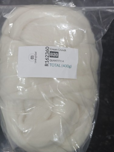 400 grams world wool cream - of,