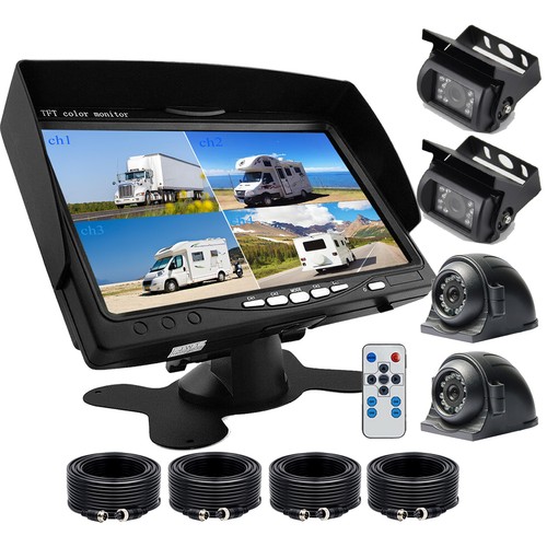 Quad monitor split screen - 7",