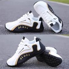 Men‘s Gym Trainers White Sports Athletic Casual Running Shoes Sneakers UK Sizes