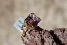 Anahi Ametrine 9k Gold Ring