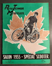 Magazine Technical Tourist Biker No 104 Octobre 1955 Special Scooter