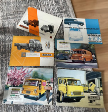 MORRIS VAN & TRUCK BROCHURES x 6.       SEE PHOTOS FOR WHAT IS INCLUDED