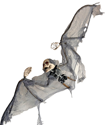 Halloween hanging bat - bat, skeleton