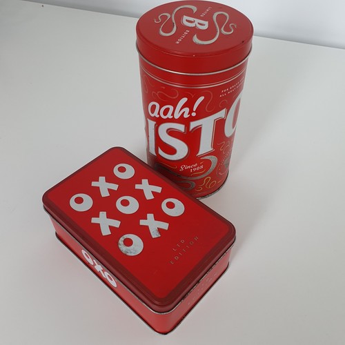 Bisto gravyand oxo cube tin - oxo,