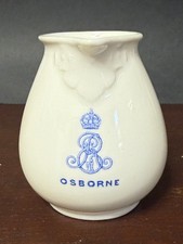 Antique Edwardian Mintons Royal Cream Jug Made for King Edward VII Osborne