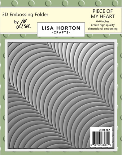 Piece heart embossing - of, my