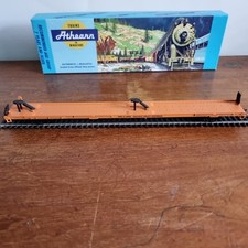 Athearn Trains In Miniature HO 2002 86ft Flat Wagon Pacific Fruit Express Boxed 