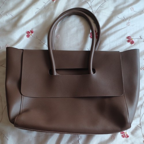 Unbranded ladies handbag taupe - unbranded,