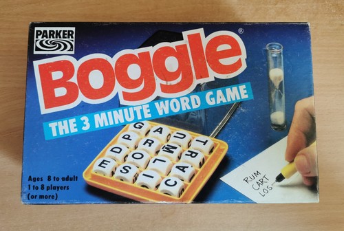 Vintage boggle the 3 - 'boggle', minute