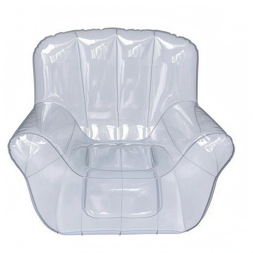 Transparent lounge chair - transparent, broad