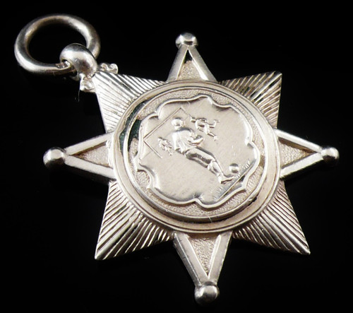 Sterling silver pocket watch - pocket,