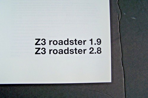 1998 bmw roadster - z3, coupe