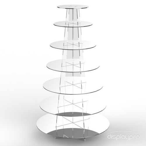 Cupcake cake display stand 7 - cake,
