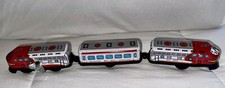 Vintage Bai Bao Three Car Wind-Up Express Train Tour 1970’s