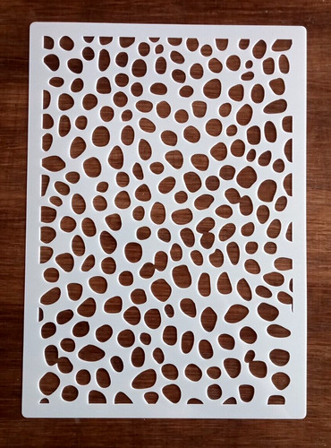 Spot pattern stencil - stencil, x