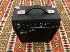 Squier By Fender SP-10 Amplifier Electric Guitar Practice Amplifier,   Working