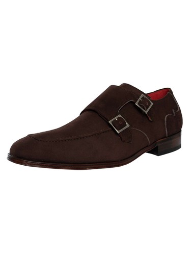 Jeffery west men suede monk - jeffery, men's