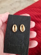 Vintage Gold Tone Pendants? Coffee Beans? 70s/80s