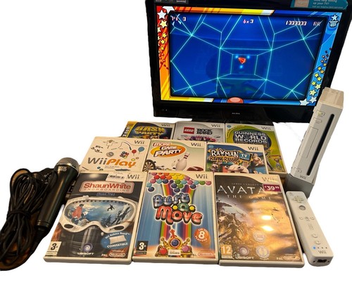 Nintendo wii bundle white - wii,