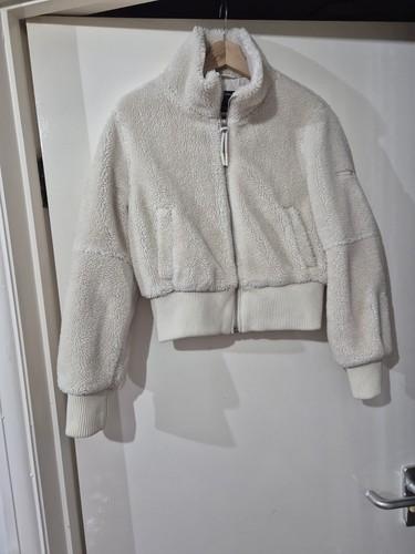 Super elegant cropped sherpa - super,