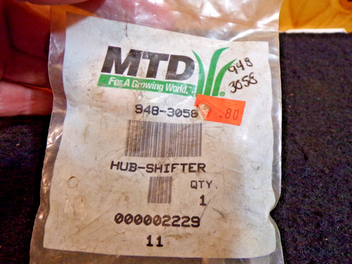 Mtd cub cadet 948 - cub, 948-3058