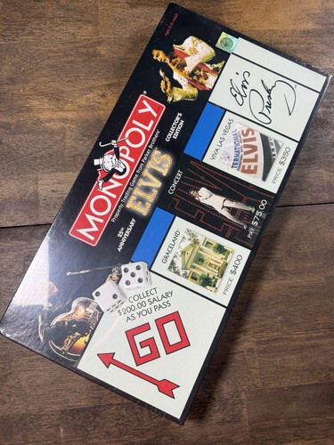 Elvis monopoly 25th - elvis,