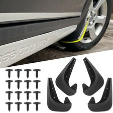 Universal Front & Rear 4pc Moulded Mud Flaps Car to fit Mercedes Benz E-Class