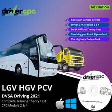 Driver Training LGV HGV PCV Theory Test 2021 - 2023 Module 2 & 4 Case Study DVD