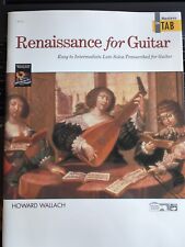 RENAISSANCE for GUITAR (TAB) by HOWARD WALLACH -EASY LUTE TRANSCRIBED FOR GUITAR