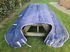 6'9 Navy Blue Horse Stable Rug