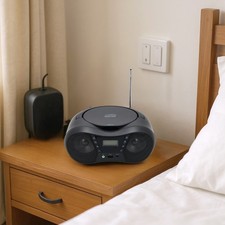 Portable stereo CD player