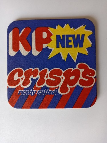 Crisps beer mat - crisps,